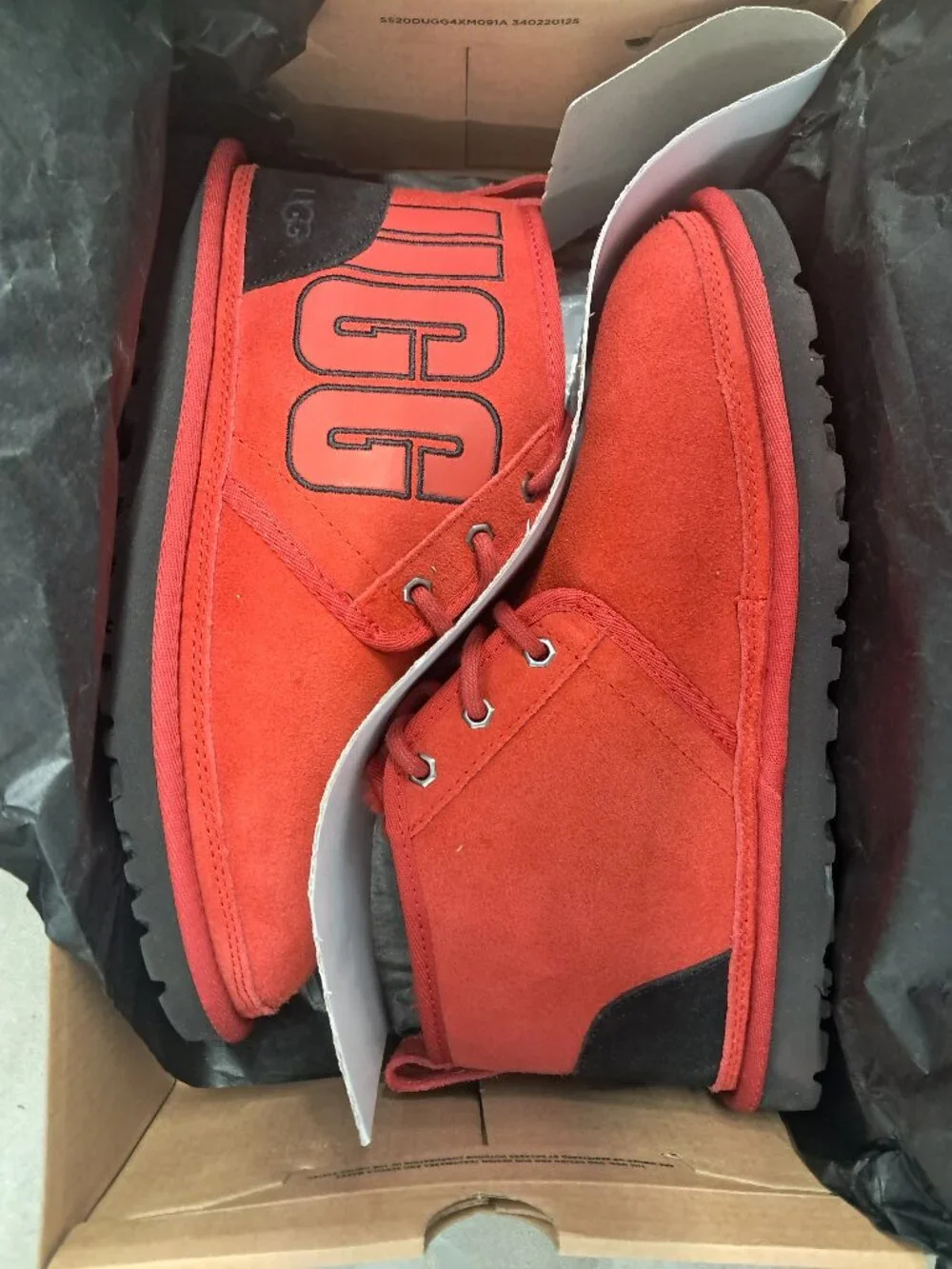 UGG Women's Red and Orange Boots